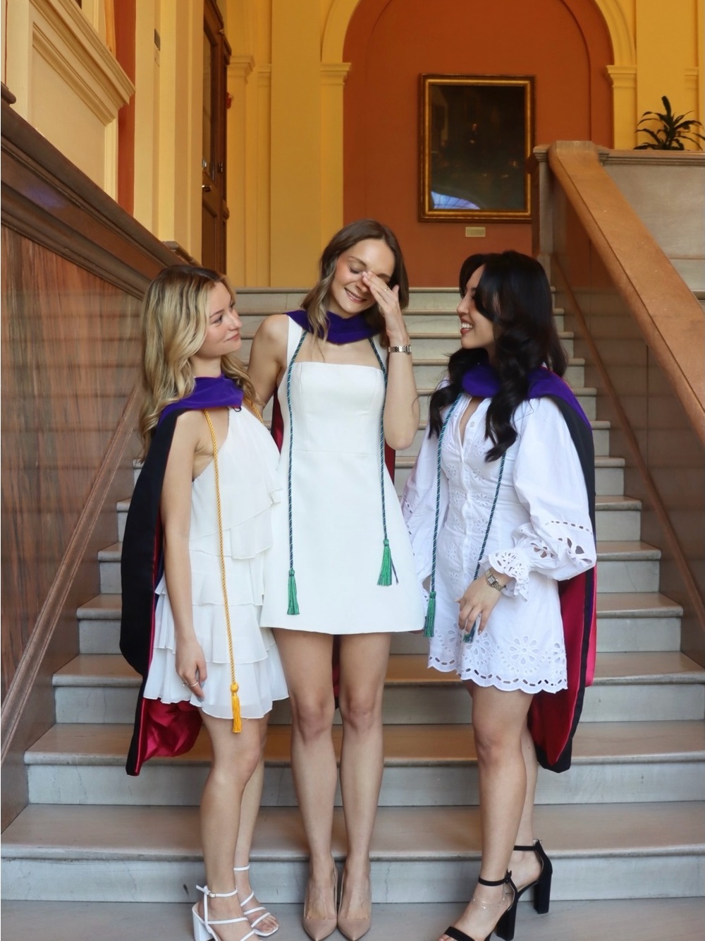 Jenny Yoo White Mini Dress with Square Neck - Picture 6 of 7